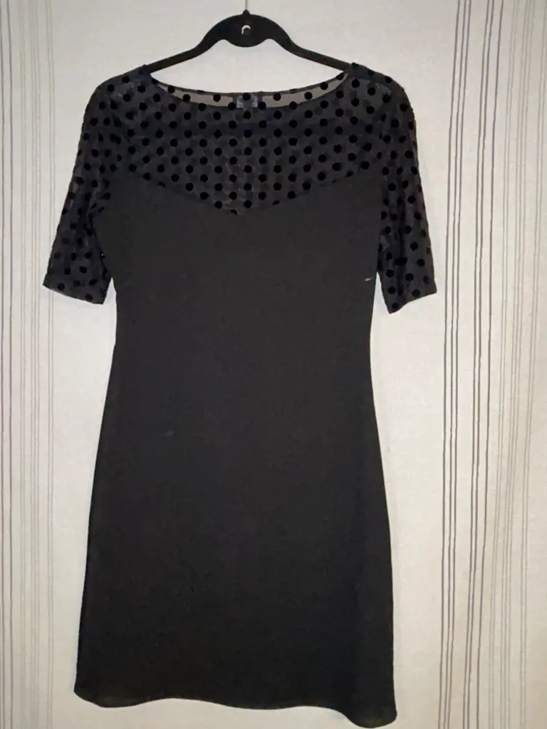 Vestido Bolinhas Armani Jeans