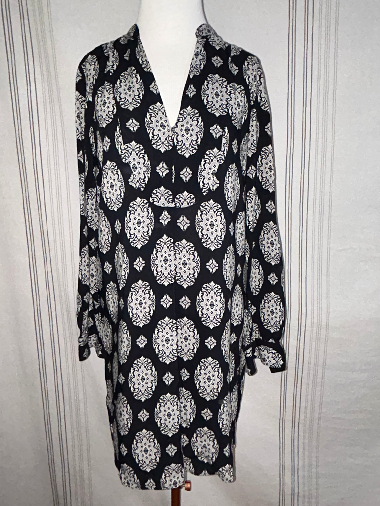 Vestido Estampado Zara