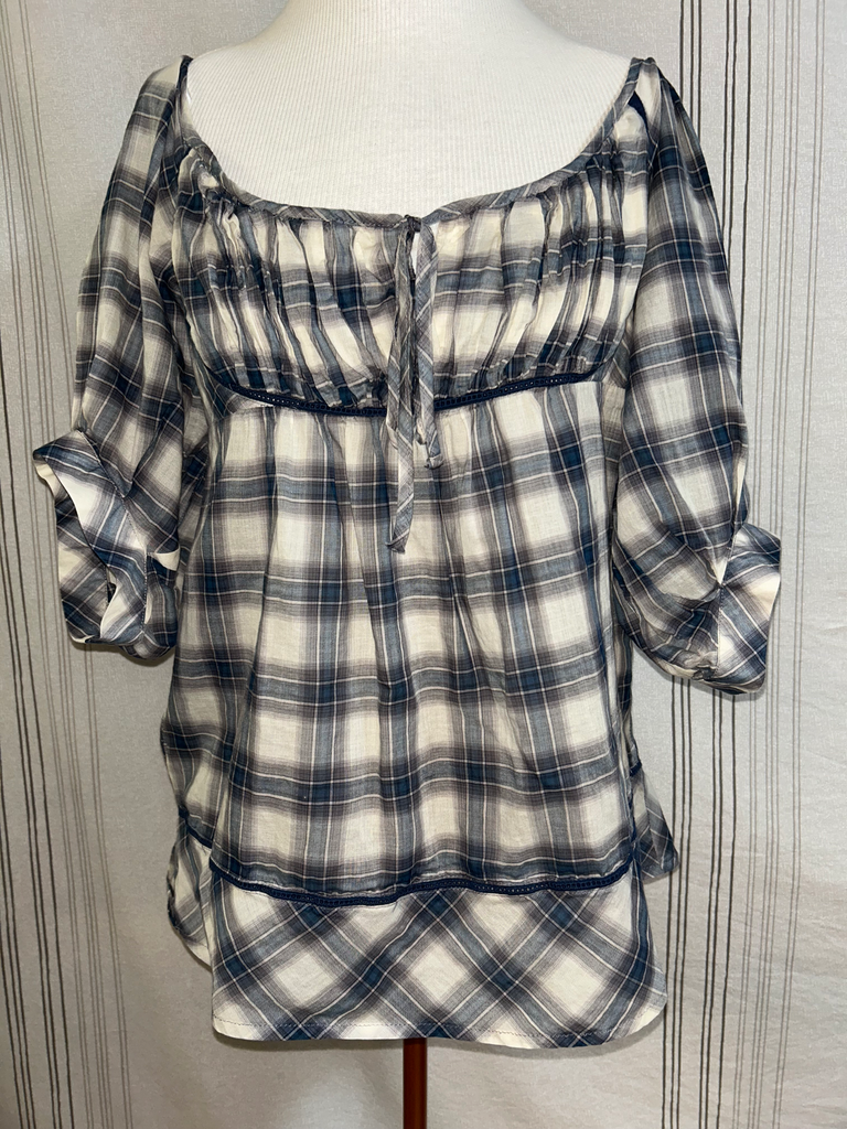 Blusa Xadrez MNG