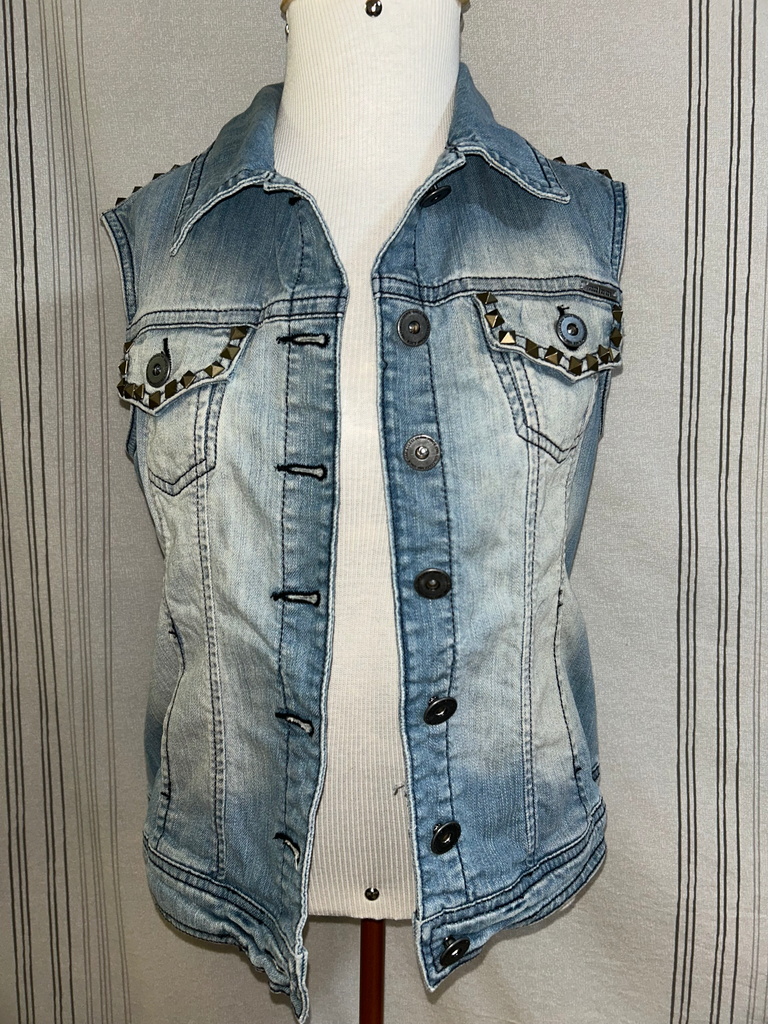 Colete Jeans Colcci
