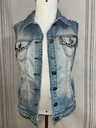 Colete Jeans Colcci
