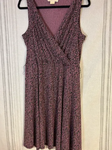 Vestido Animal Print Michael Kors