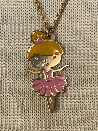 Gargantilha Bailarina Rosa