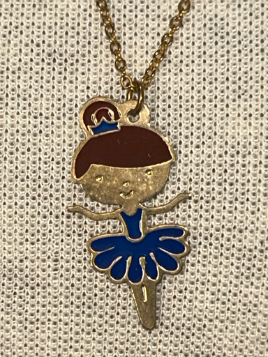 Gargantilha Bailarina Azul