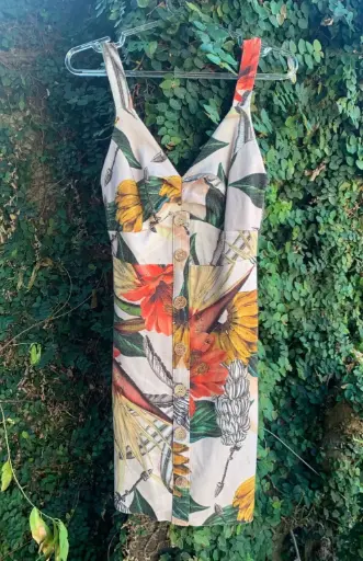 Vestido Off Florido Colcci