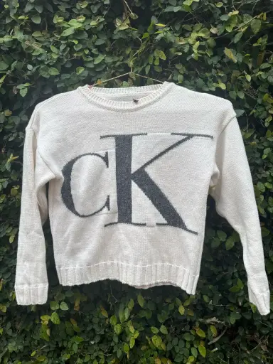 Tricô Calkin Klein Branco