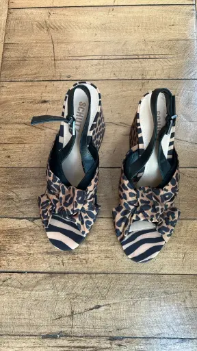 Sapato Schutz Animal Print 
