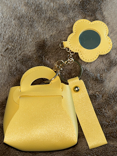 Charm ou chaveiro para bolsa - Bolsinha Mirror